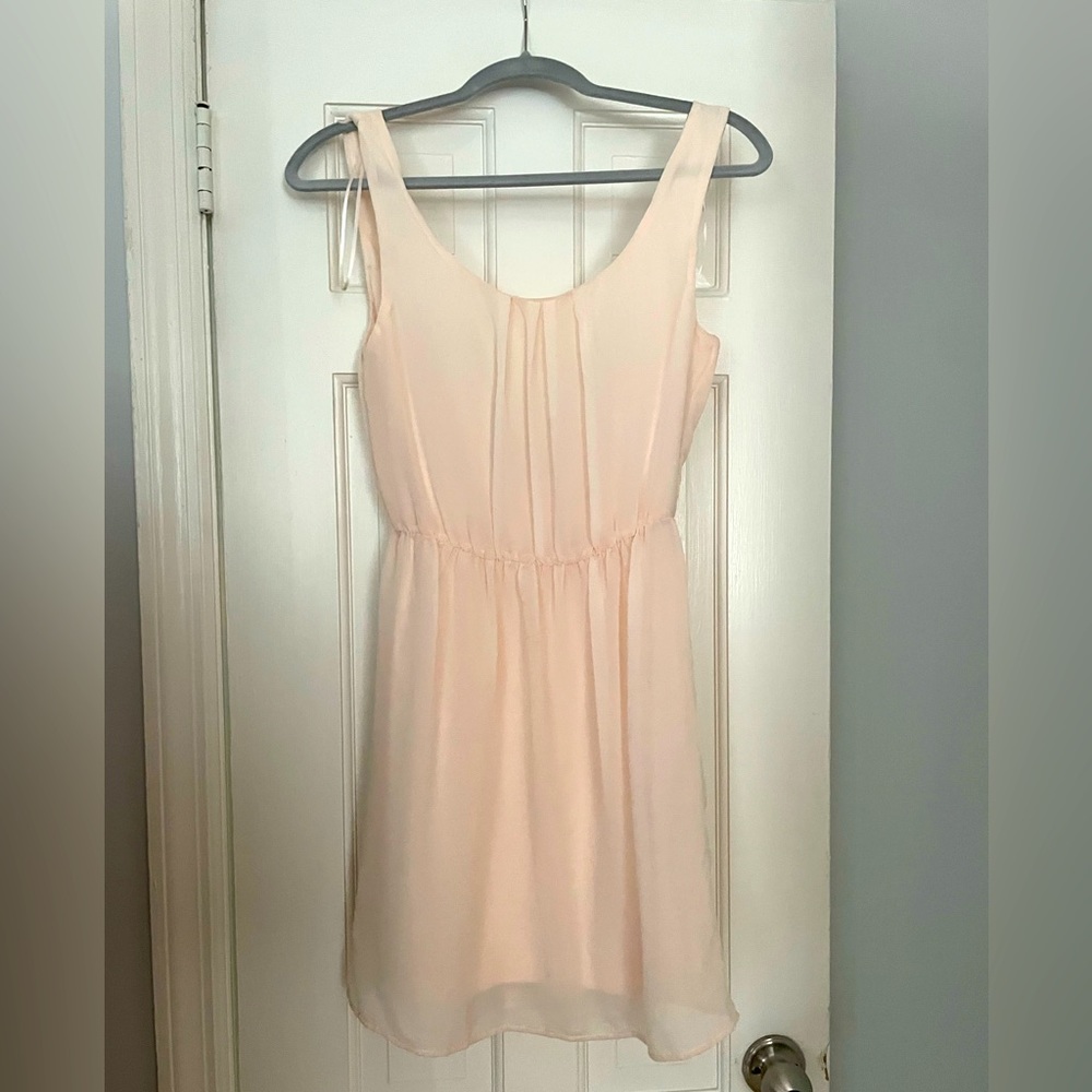 Zara Trafaluc size S dress never worn with beaded jewels on the back